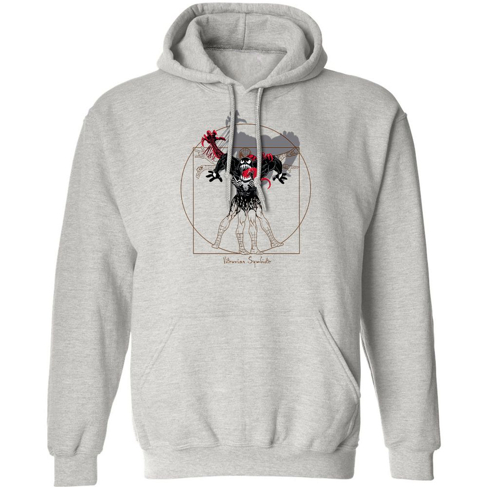 Classic Unisex Hoodie - VEULT8GZ - Ash - 2