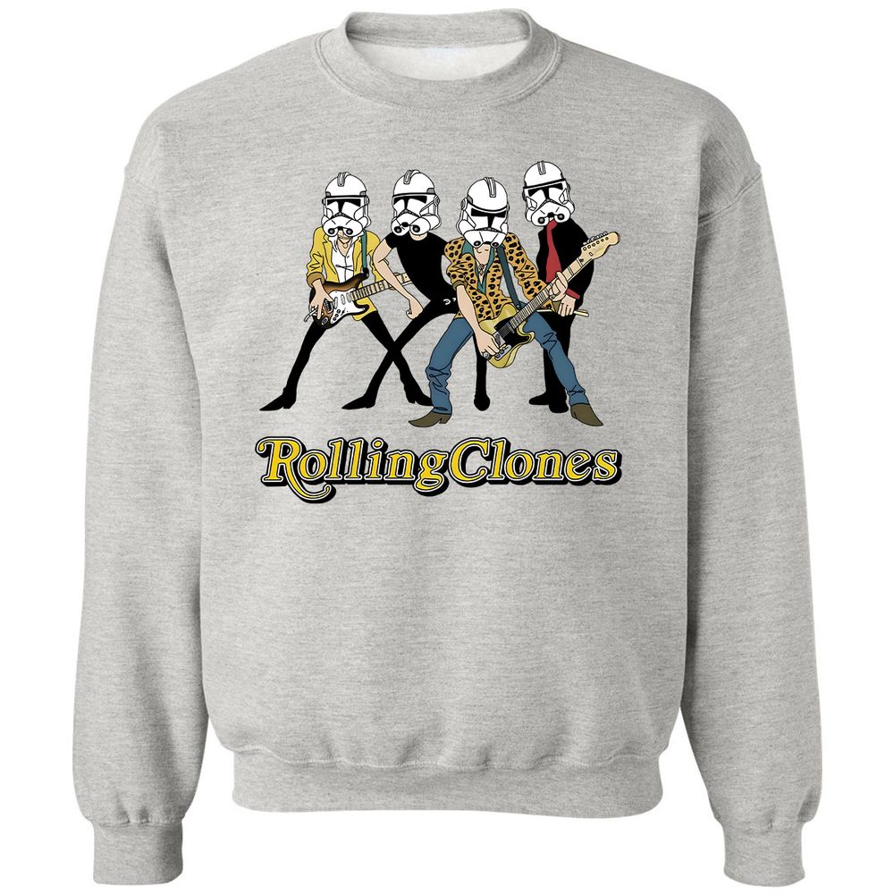 Classic Unisex Sweatshirt - STQNH2QS - Ash - 2