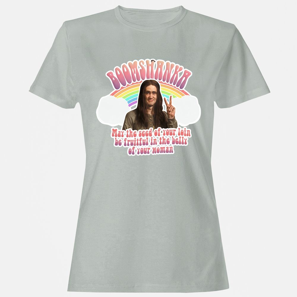 Women's T-Shirt - QL6UEZNA - Ash - 2