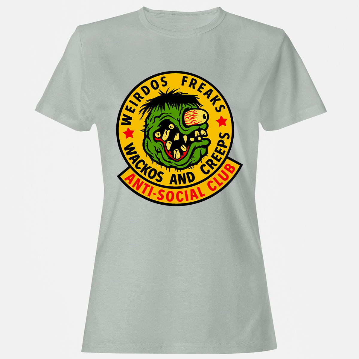 Women's T-Shirt - K46KK6MF - Ash - 2