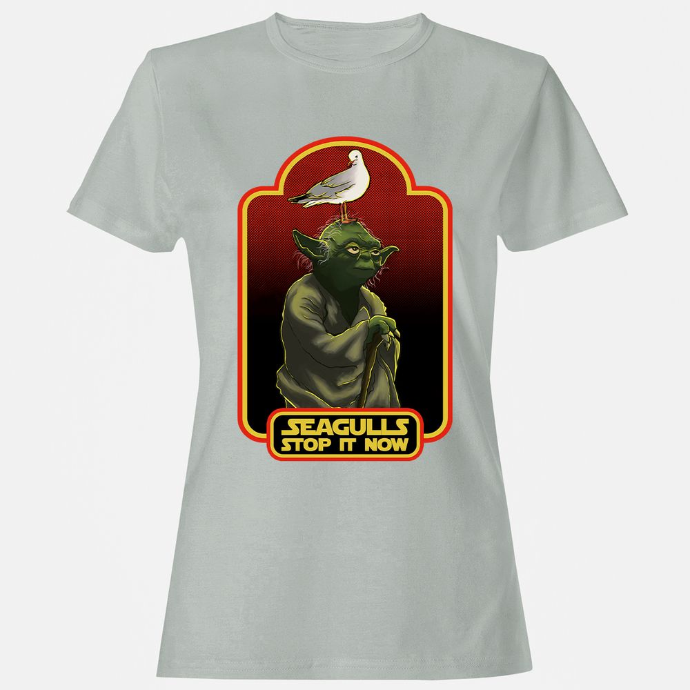 Women's T-Shirt - 83RDFYG7 - Ash - 2