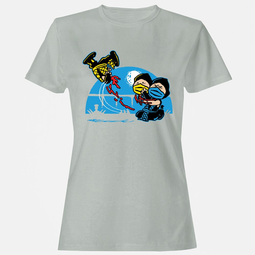 Women's T-Shirt - VHF5AKGY - Ash - 2