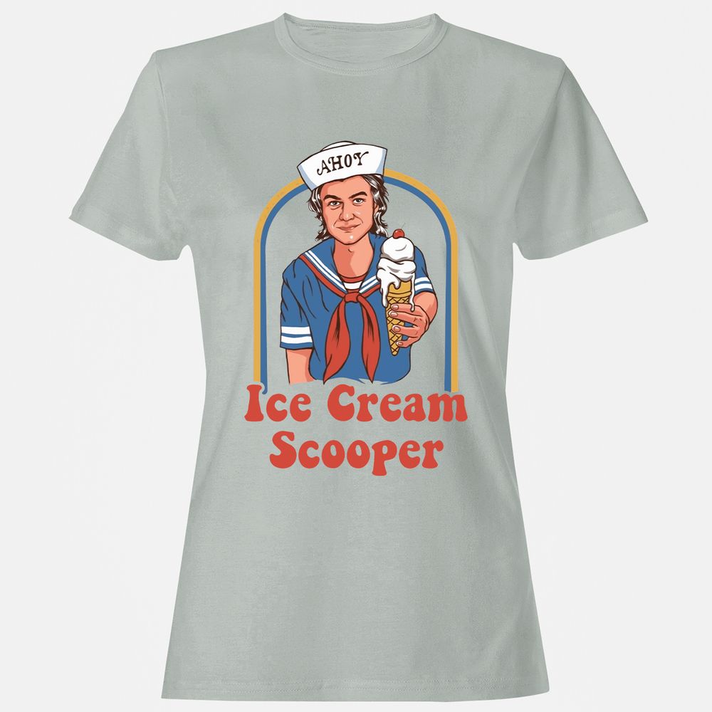 Women's T-Shirt - Y4TF54JA - Ash - 2