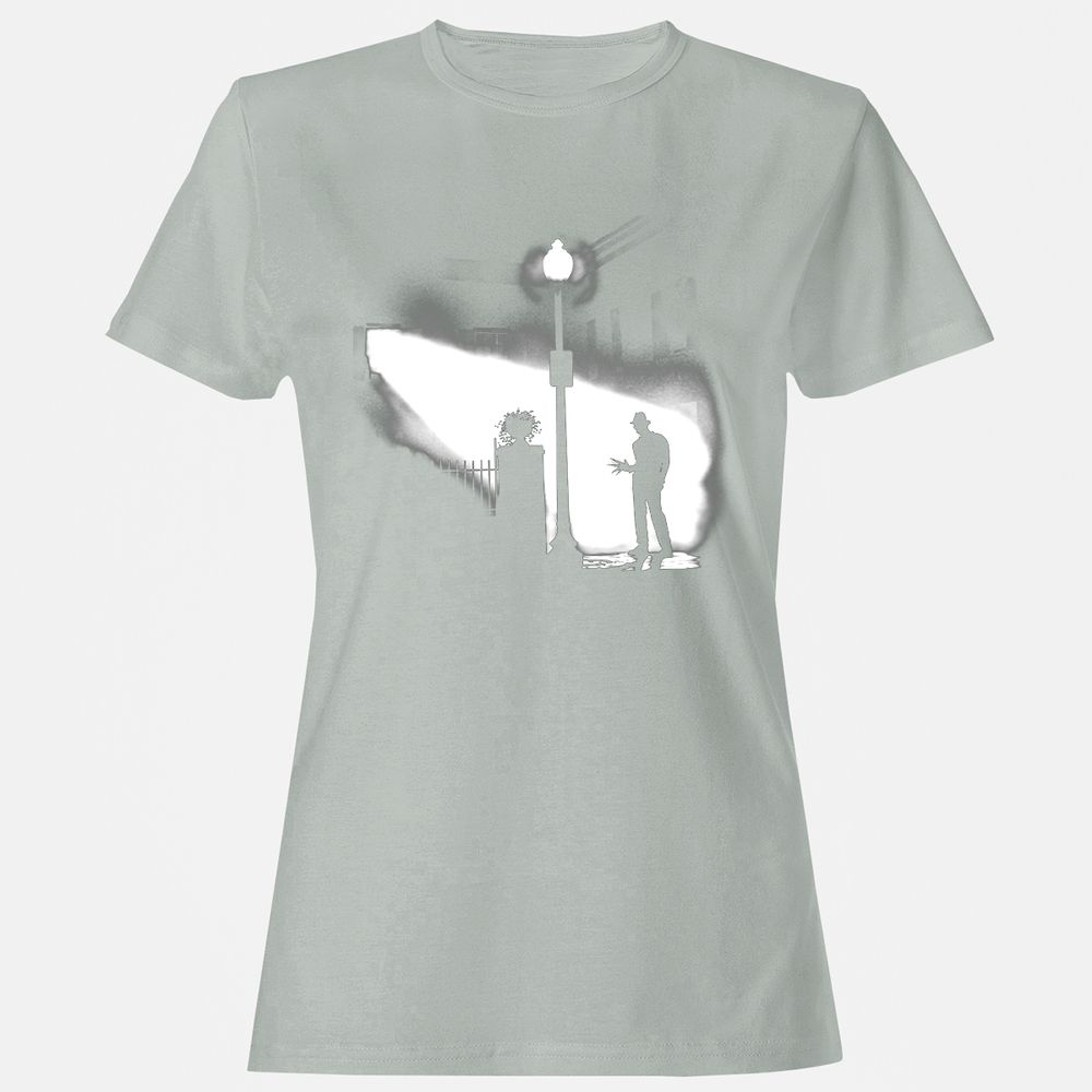 Women's T-Shirt - BYRAZ7SB - Ash - 2