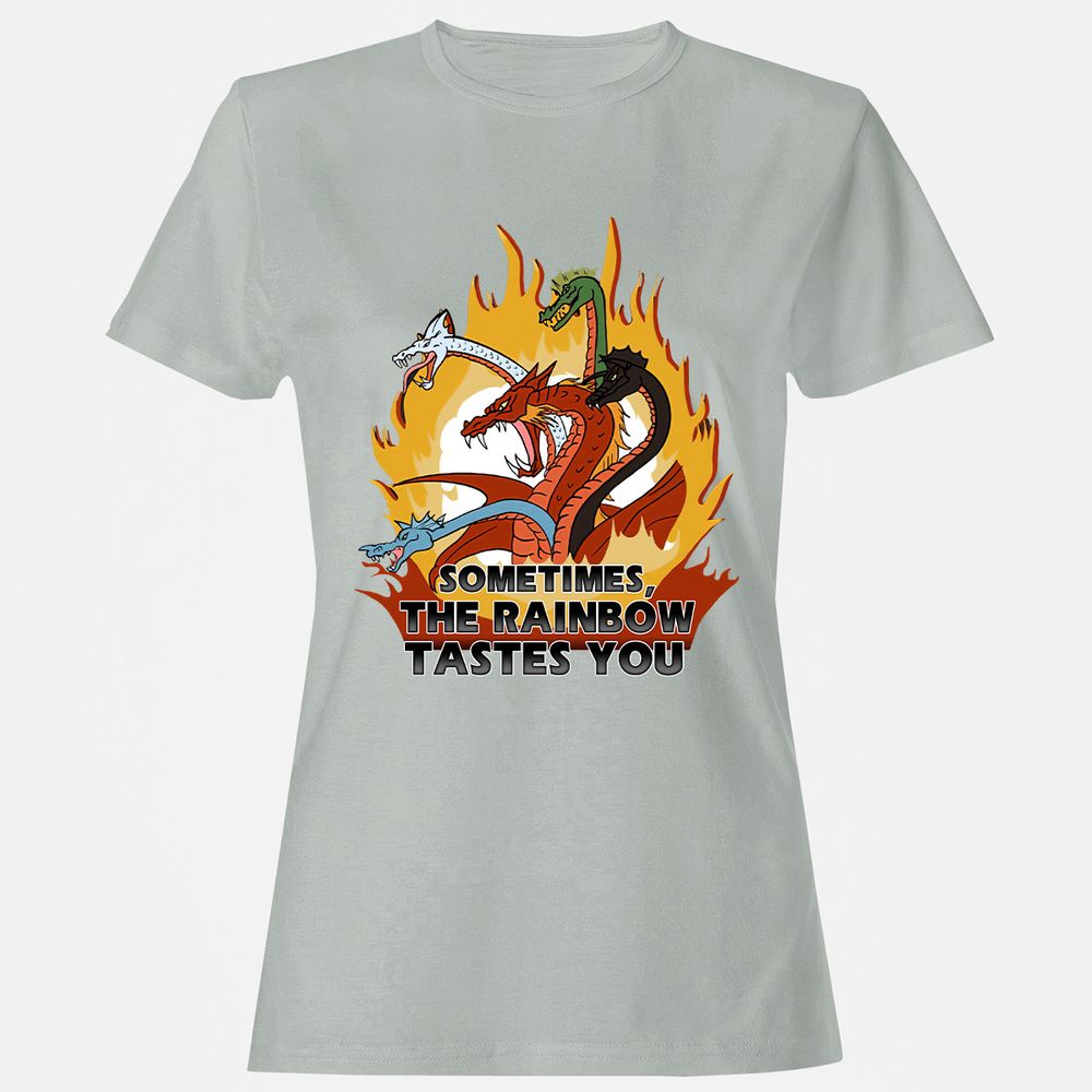 Women's T-Shirt - ELCZQB6N - Ash - 2