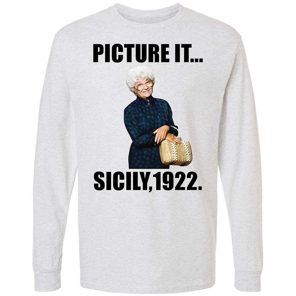 Long Sleeve T-Shirt - AH6J1NFE - Ash - 2