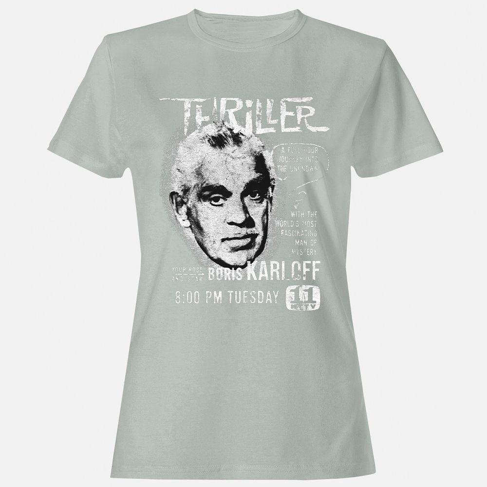 Women's T-Shirt - SF7B2YWB - Ash - 2