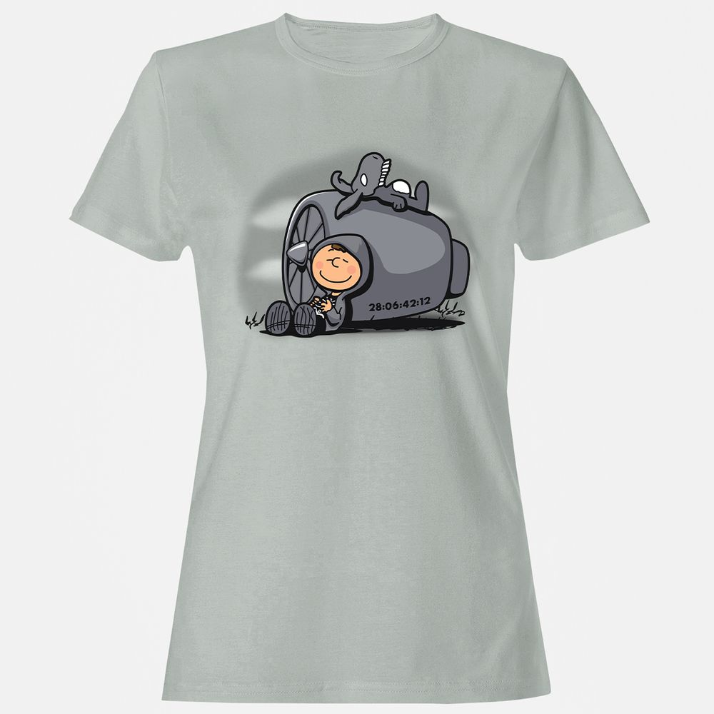 Women's T-Shirt - NEGTJLEE - Ash - 2