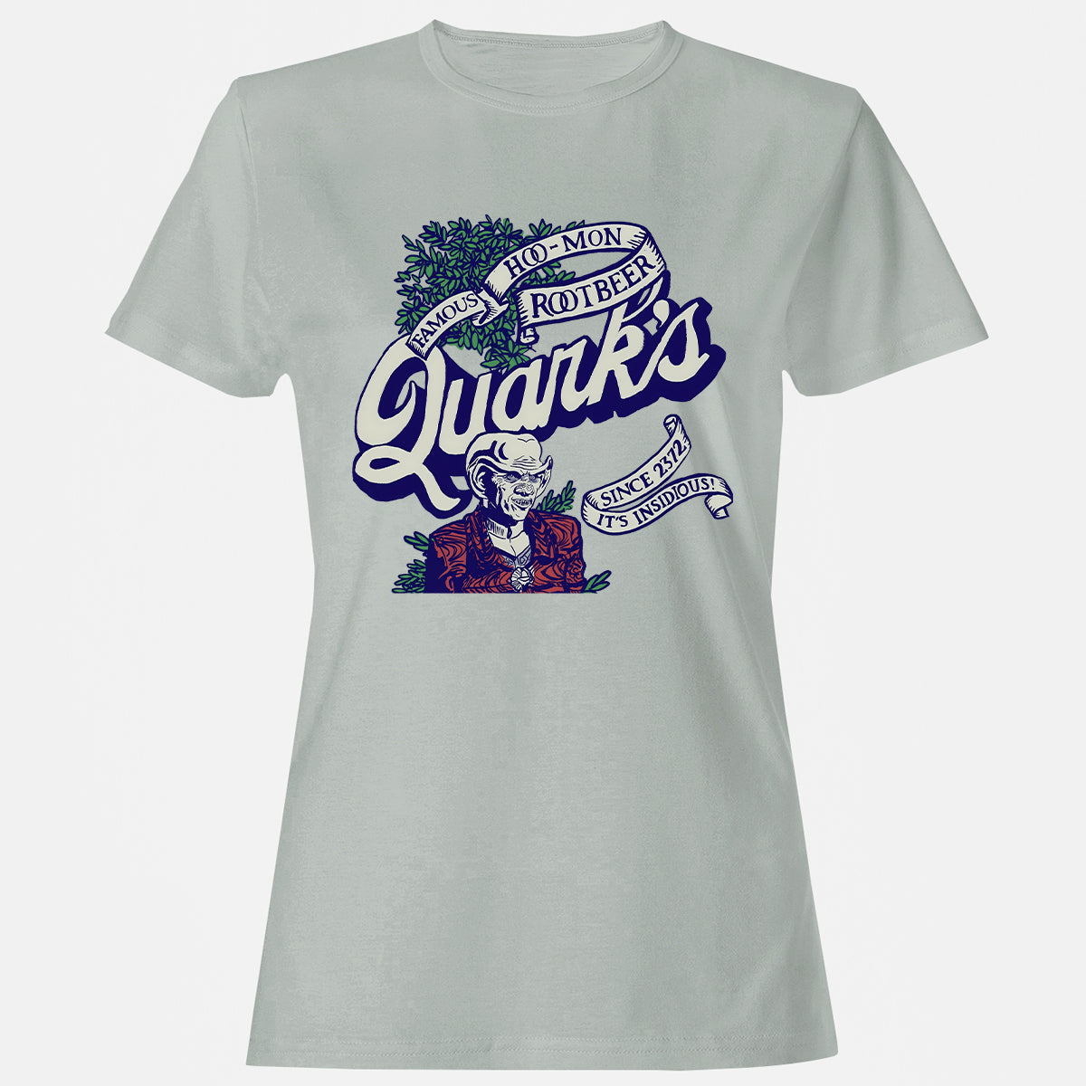 Women's T-Shirt - PHXE4N4Y - Ash - 2