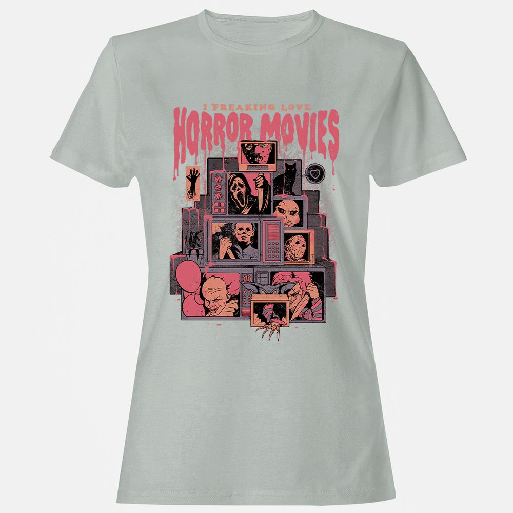 Women's T-Shirt - LBTGEXLF - Ash - 2