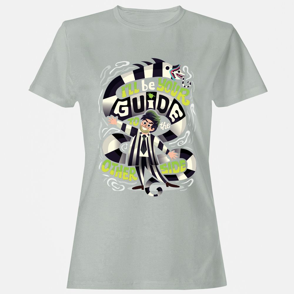 Women's T-Shirt - MUQG34XN - Ash - 2