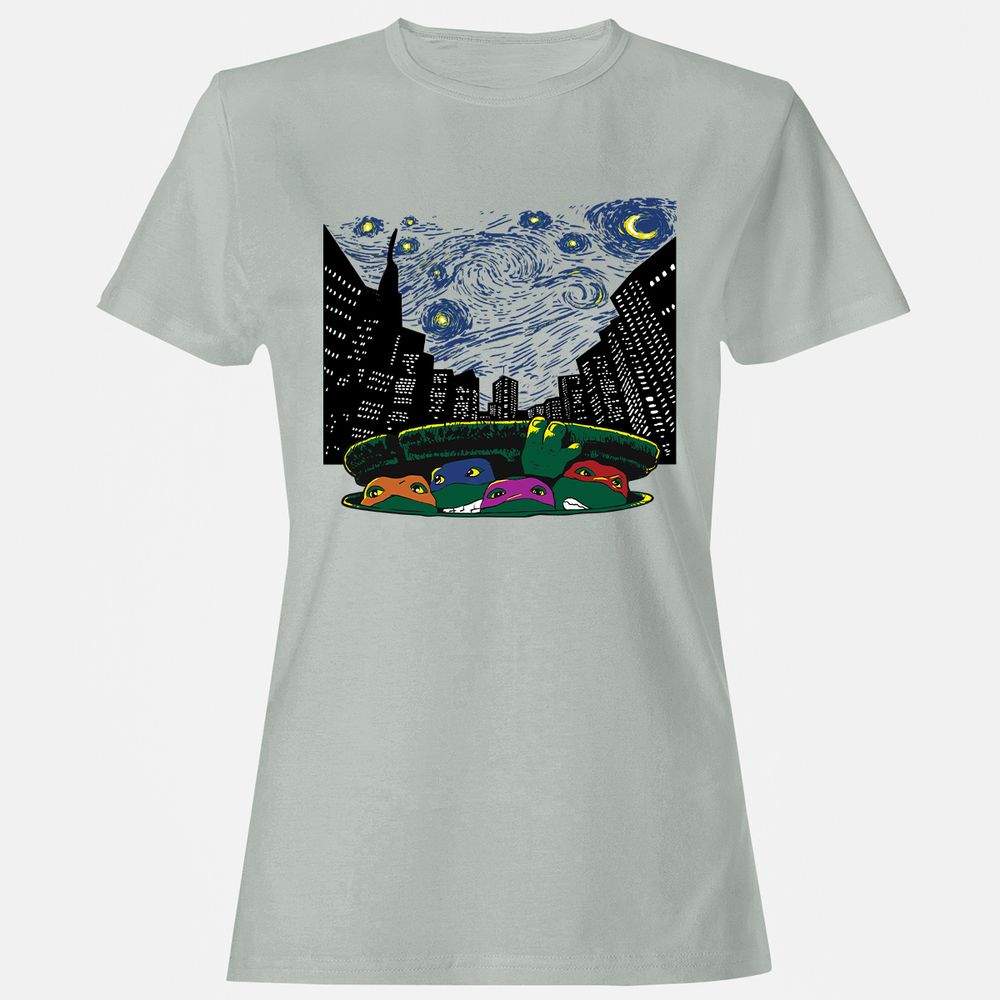 Women's T-Shirt - 56BGZRL6 - Ash - 2