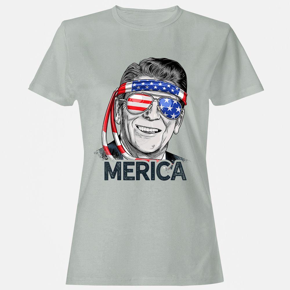 Women's T-Shirt - AK1J7R7L - Ash - 2