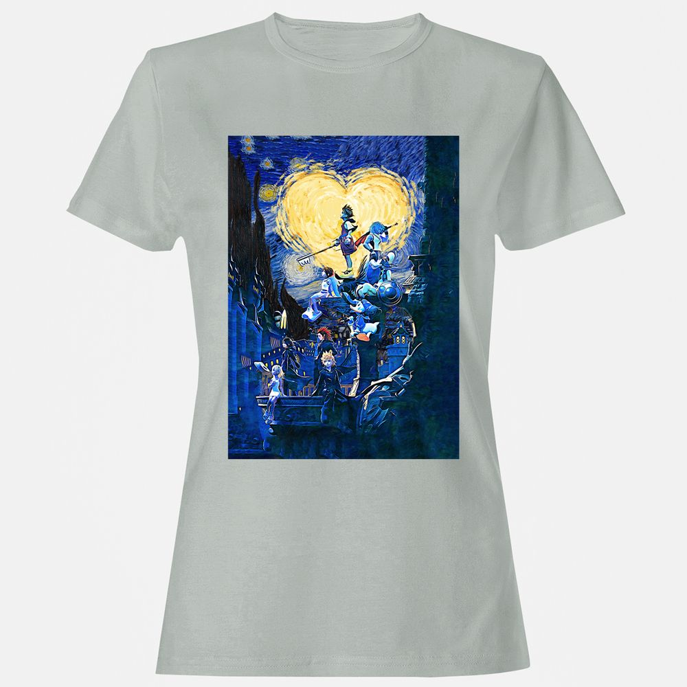 Women's T-Shirt - KF2GG6R9 - Ash - 2