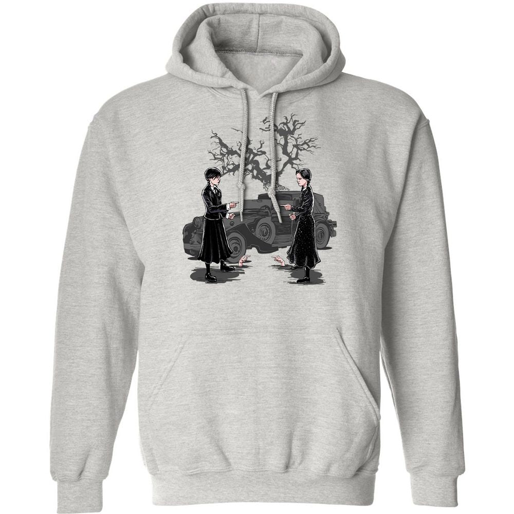 Classic Unisex Hoodie - TZF8MN2E - Ash - 2