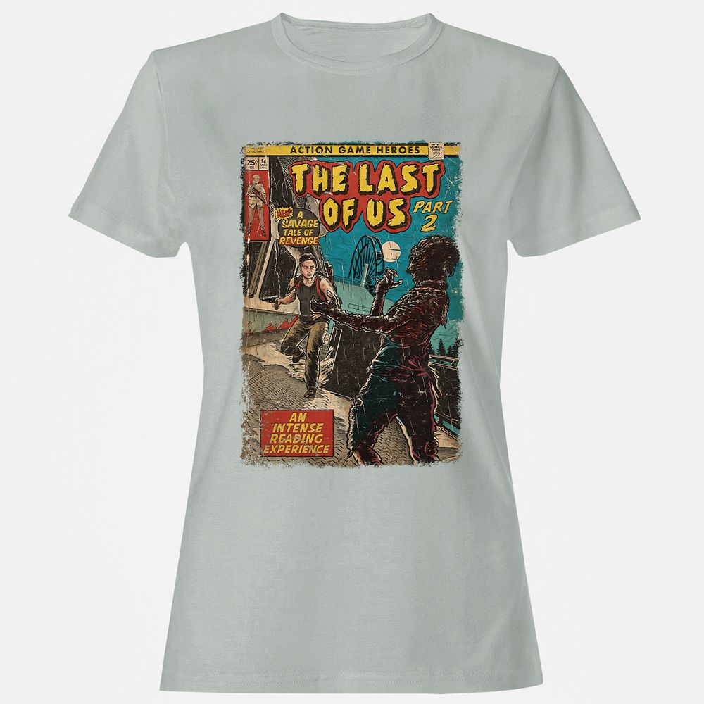Women's T-Shirt - PRVLRPKJ - Ash - 2