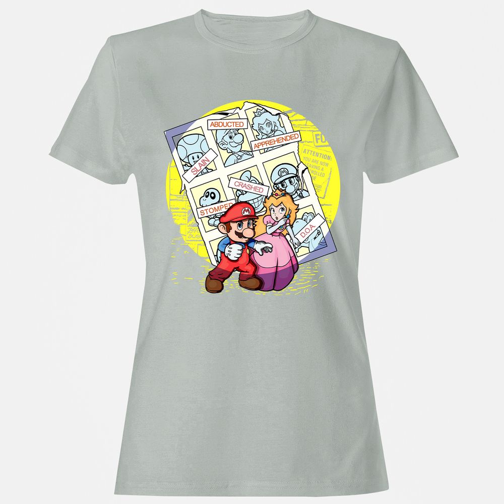 Women's T-Shirt - SKEBKXDE - Ash - 2