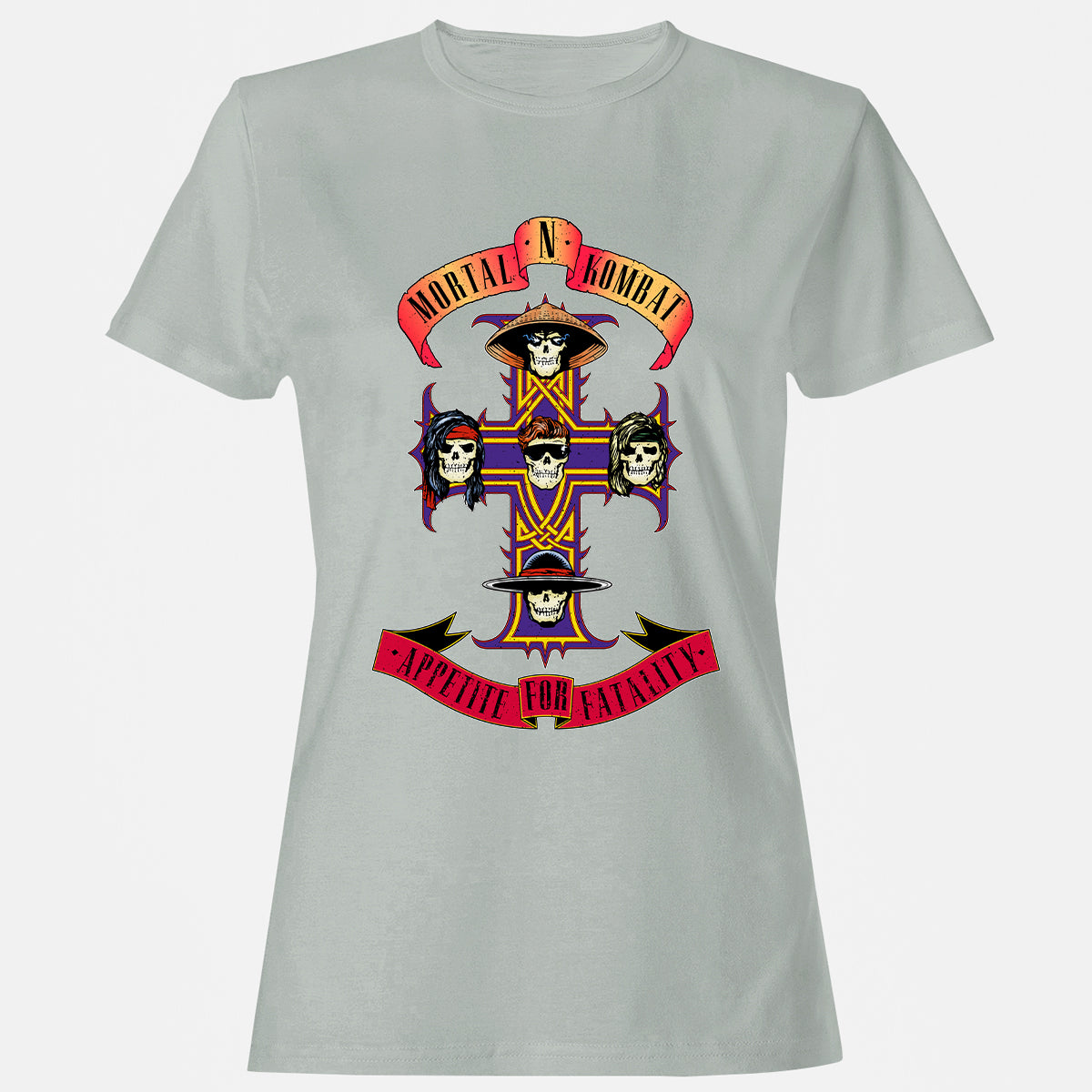 Women's T-Shirt - JSKJ9VJZ - Ash - 2