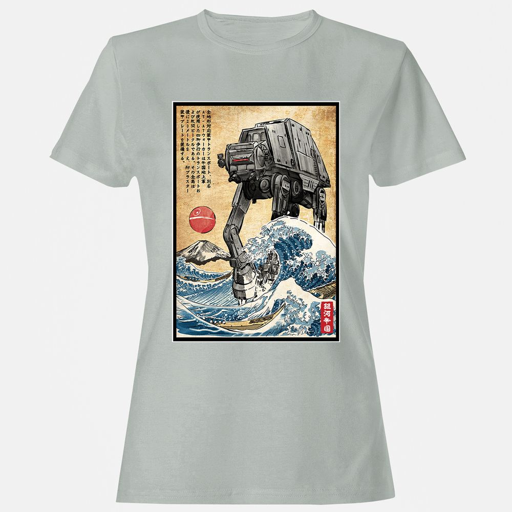 Women's T-Shirt - ACSTQM7W - Ash - 2