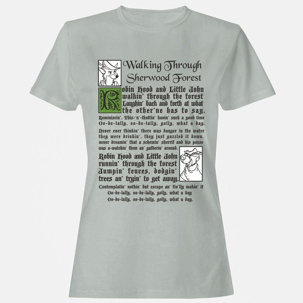 Women's T-Shirt - WWVJZNJY - Ash - 2