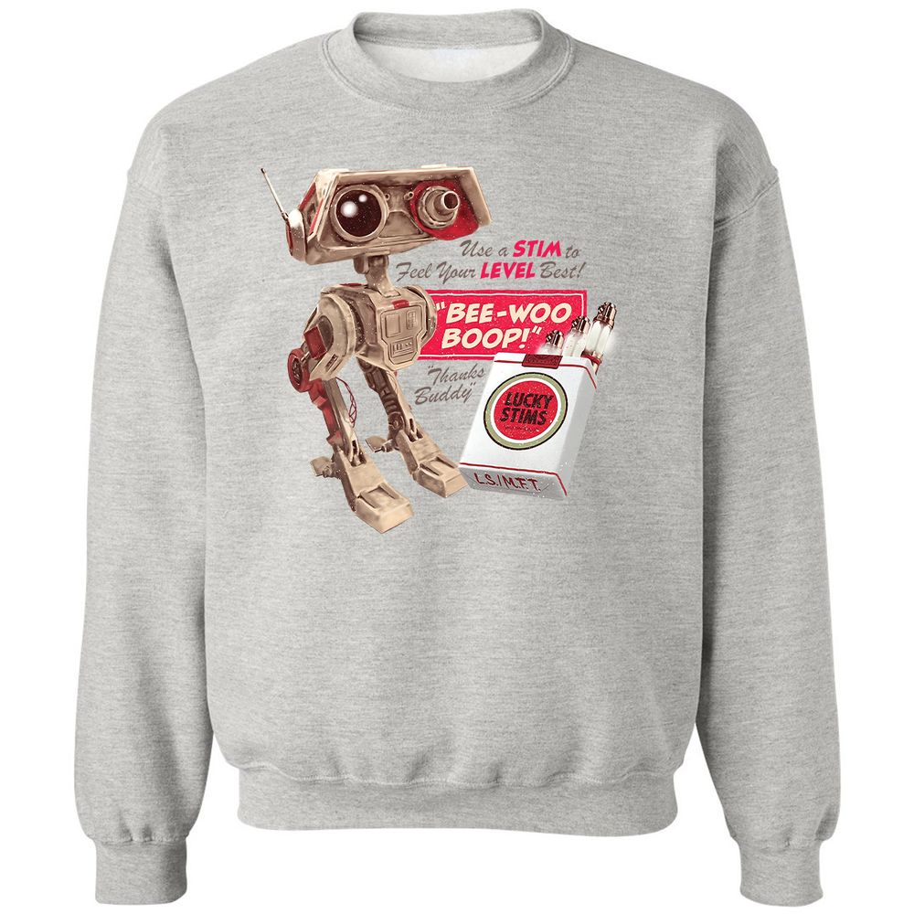 Classic Unisex Sweatshirt - F1QCYJT7 - Ash - 2