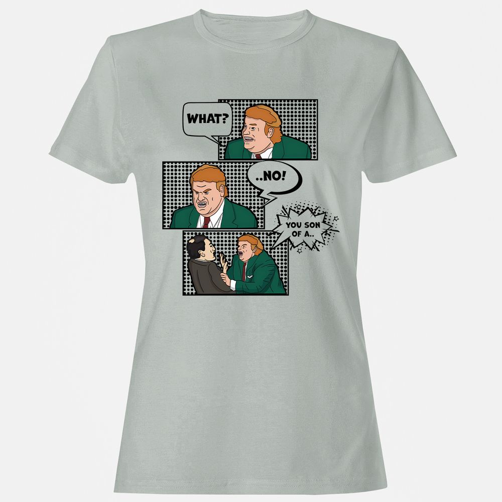 Women's T-Shirt - 8TVQJ8HX - Ash - 2