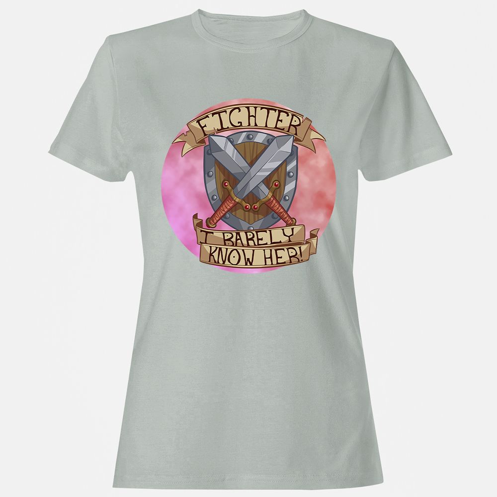 Women's T-Shirt - PFQLM3Y8 - Ash - 2