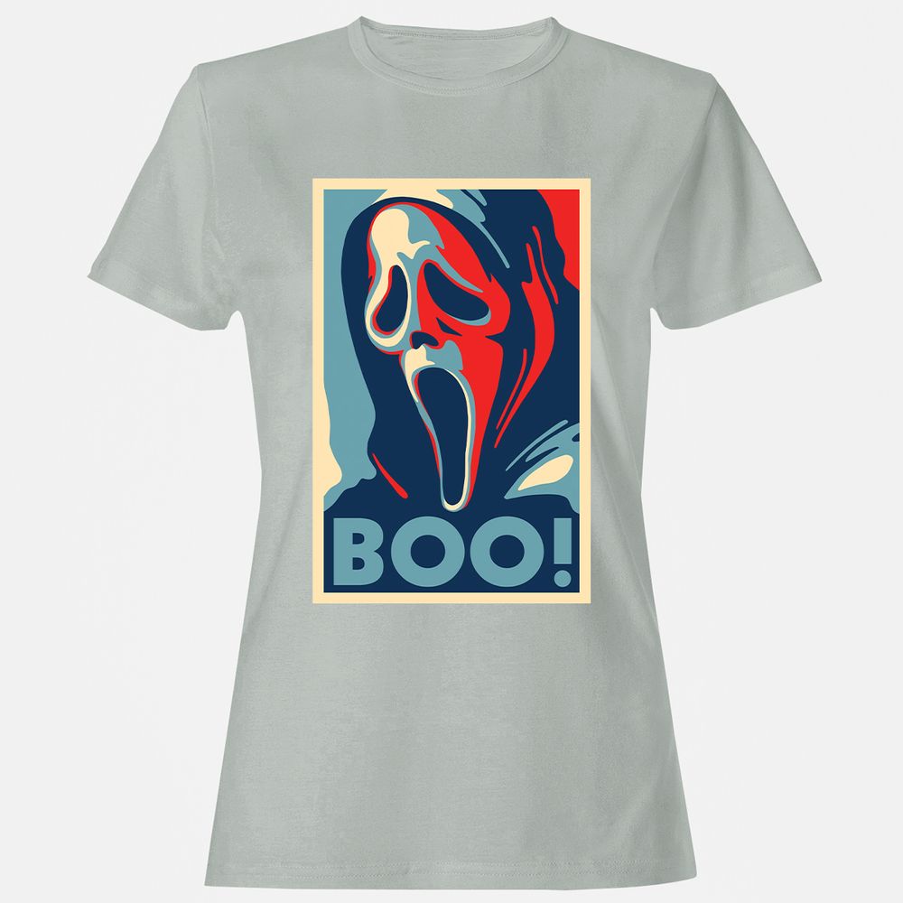 Women's T-Shirt - U8H5E9QS - Ash - 2