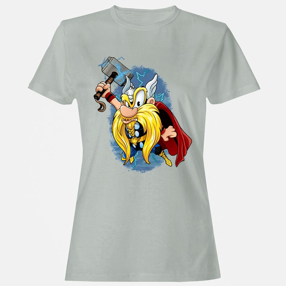 Women's T-Shirt - DB9JWXG6 - Ash - 2