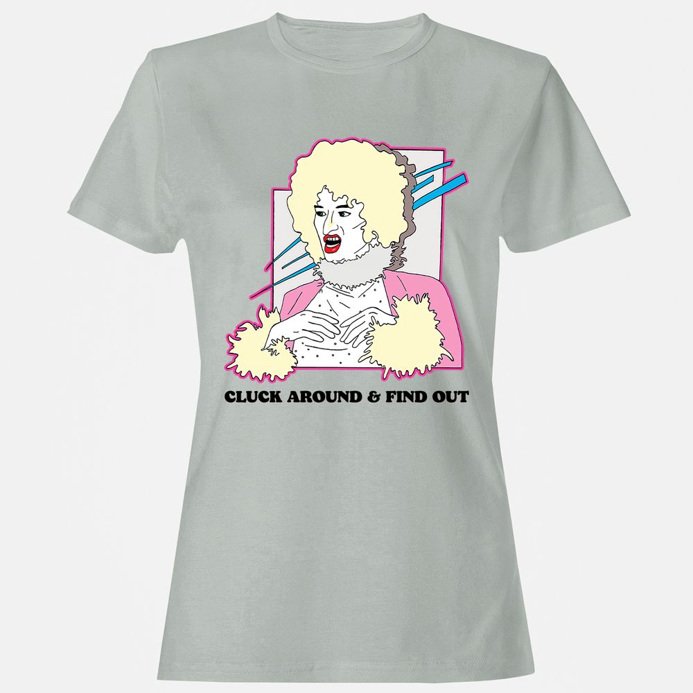 Women's T-Shirt - 8NKB78D6 - Ash - 2