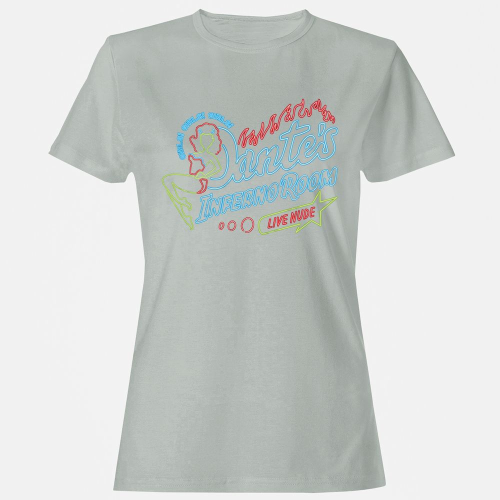 Women's T-Shirt - F9M9JV4U - Ash - 2