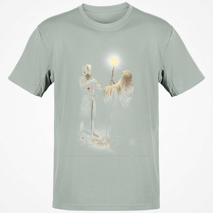 Classic Unisex T-Shirt - 9KS7BZ1X - Ash - 2