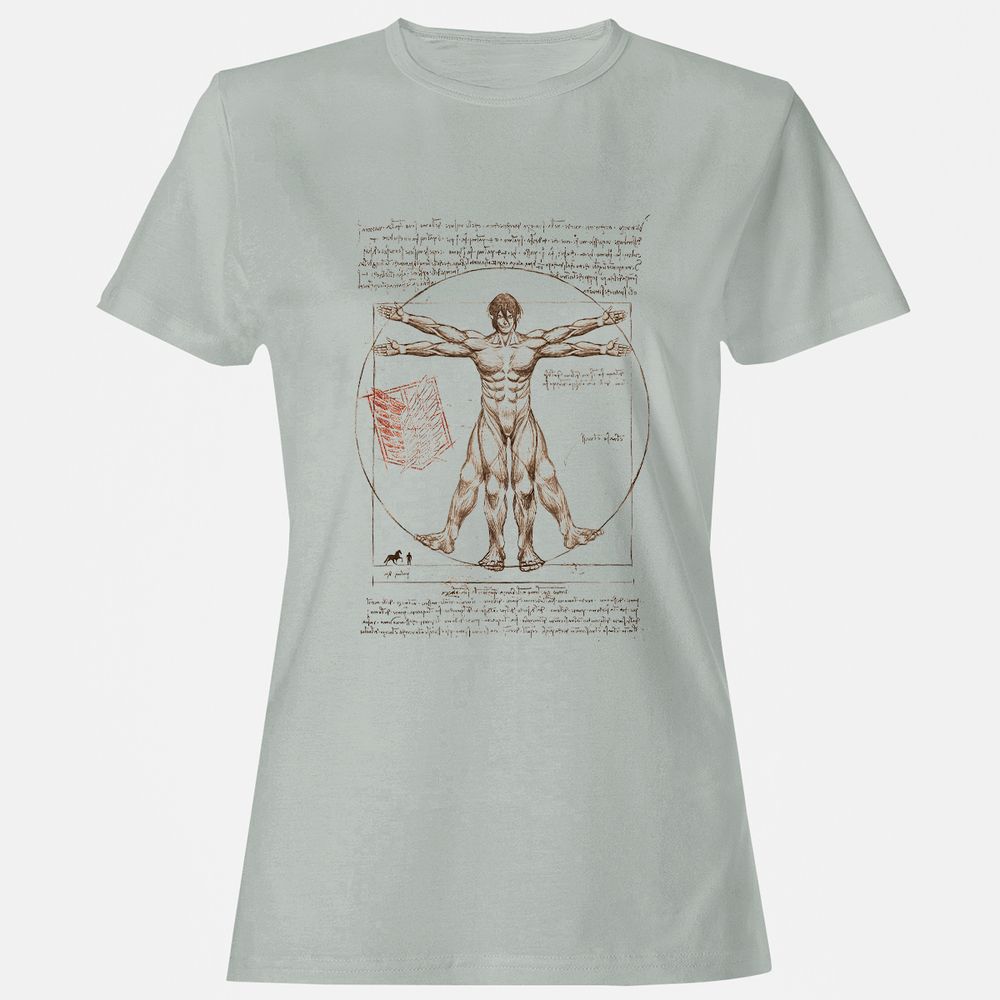 Women's T-Shirt - 6CTQC8XA - Ash - 2