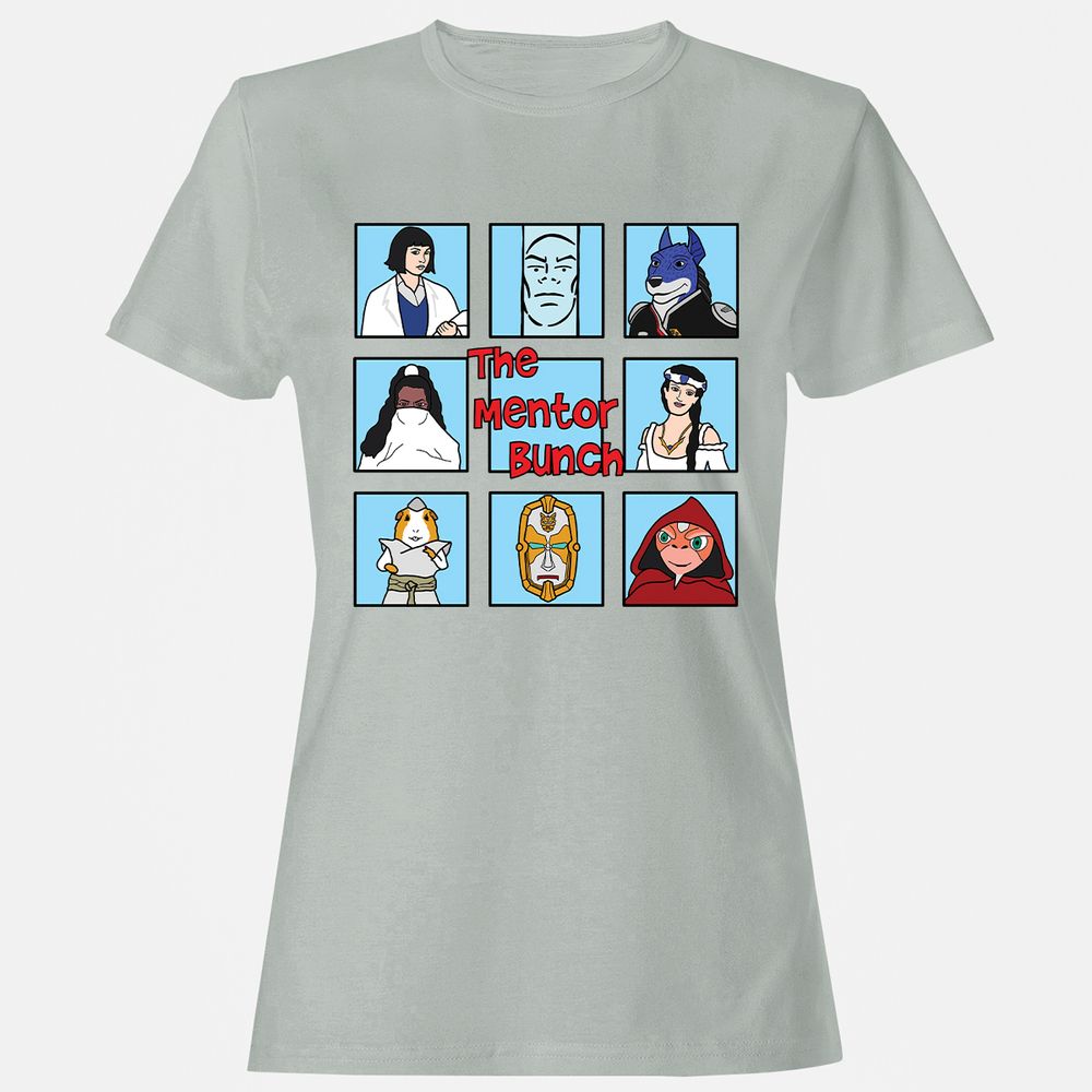 Women's T-Shirt - BJ9MMRUQ - Ash - 2