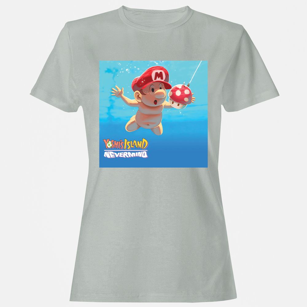 Women's T-Shirt - JAF65HD9 - Ash - 2
