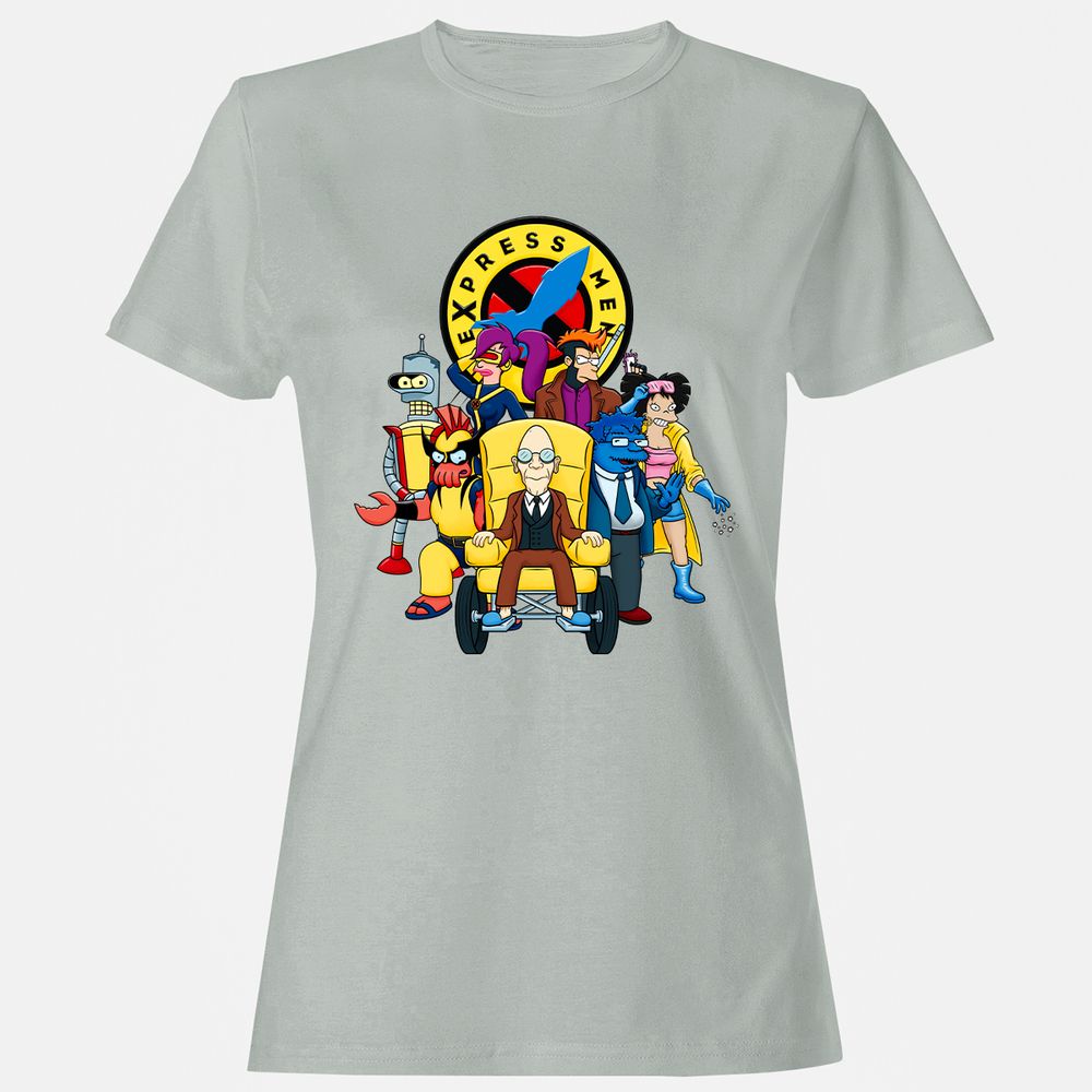 Women's T-Shirt - FSP8BEL9 - Ash - 2