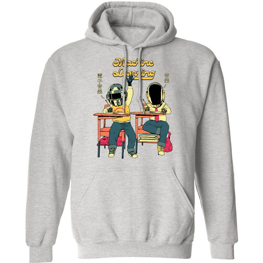 Classic Unisex Hoodie - 8FZ9PXBE - Ash - 2