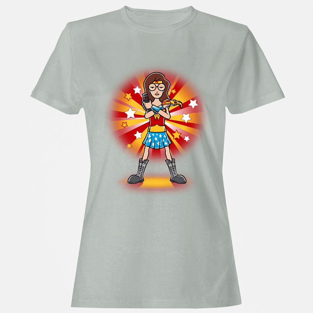 Women's T-Shirt - AK3XADKU - Ash - 2