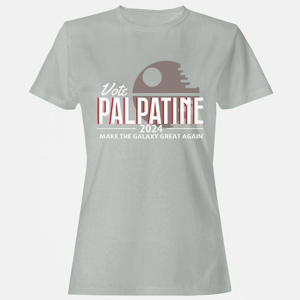 Women's T-Shirt - HXEMFD9U - Ash - 2