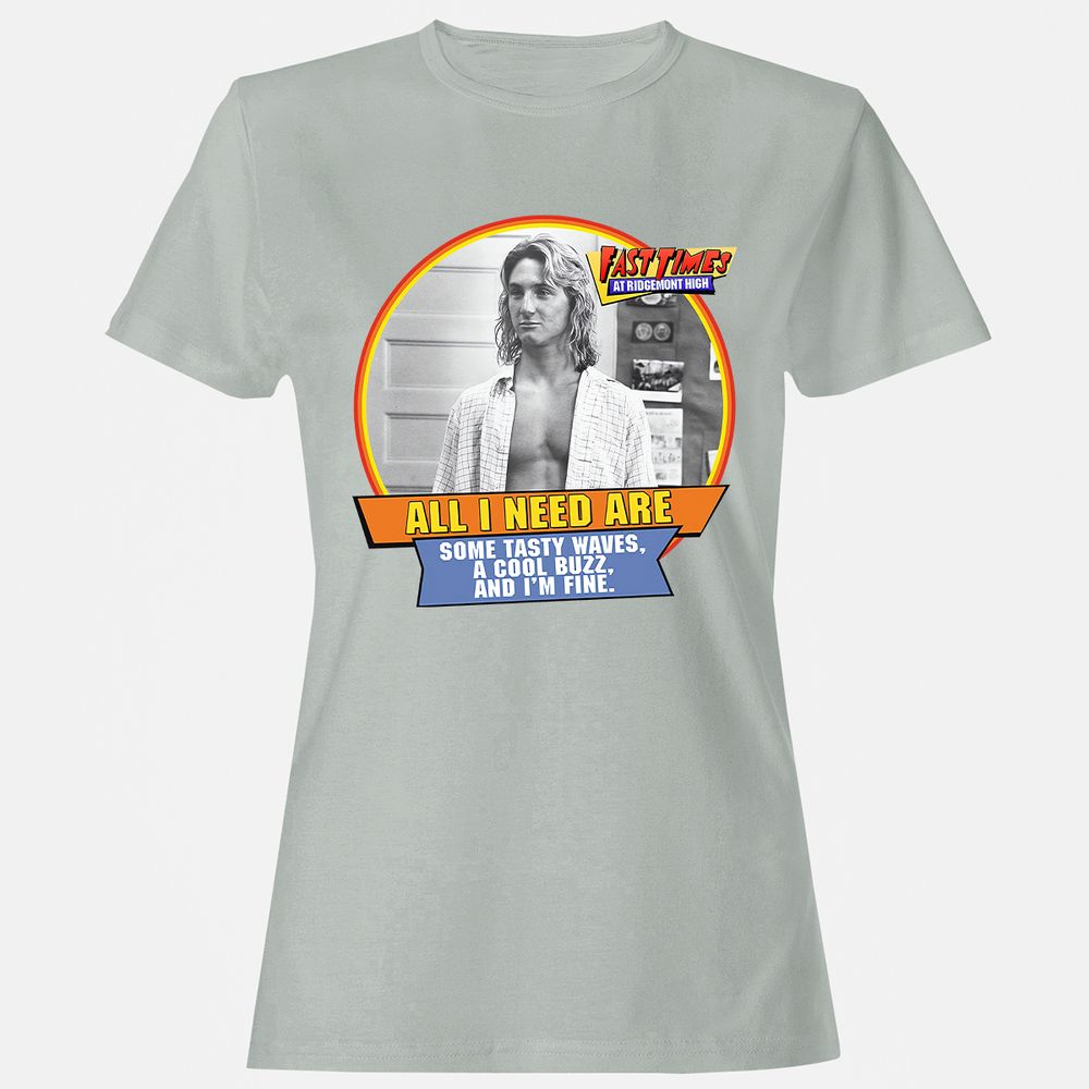 Women's T-Shirt - NPZZJFH6 - Ash - 2