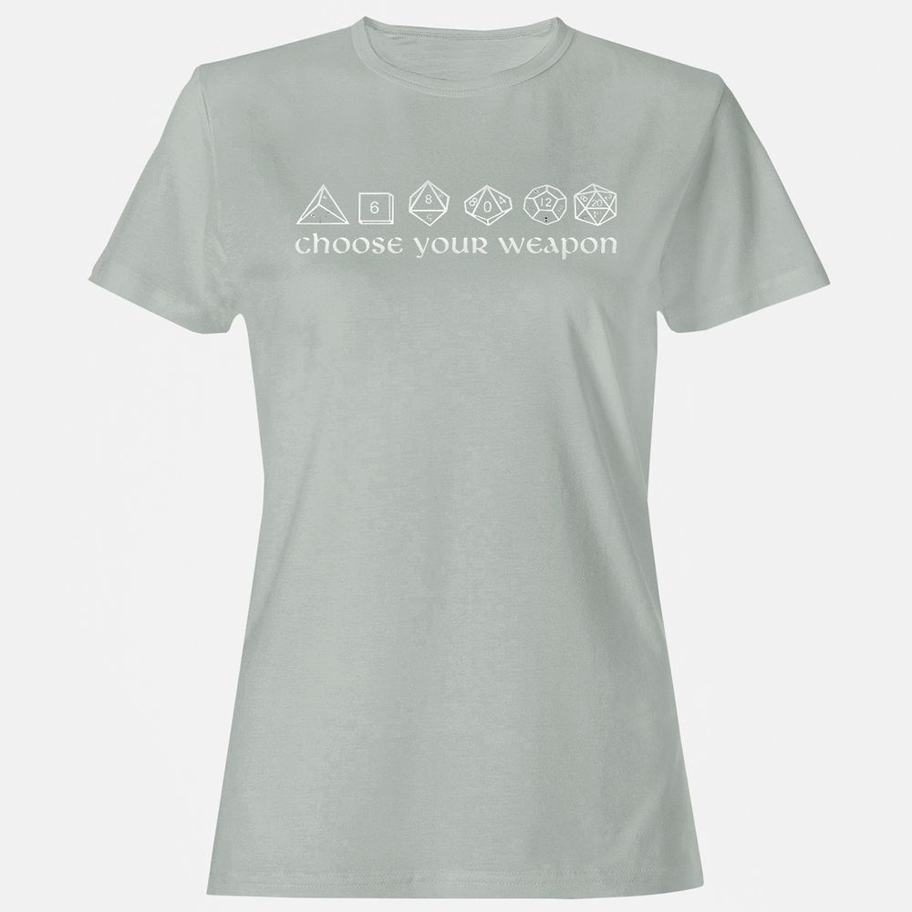 Women's T-Shirt - THBSSF71 - Ash - 2