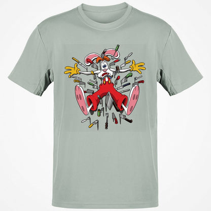 Classic Unisex T-Shirt - R8A98YEL - Ash - 2