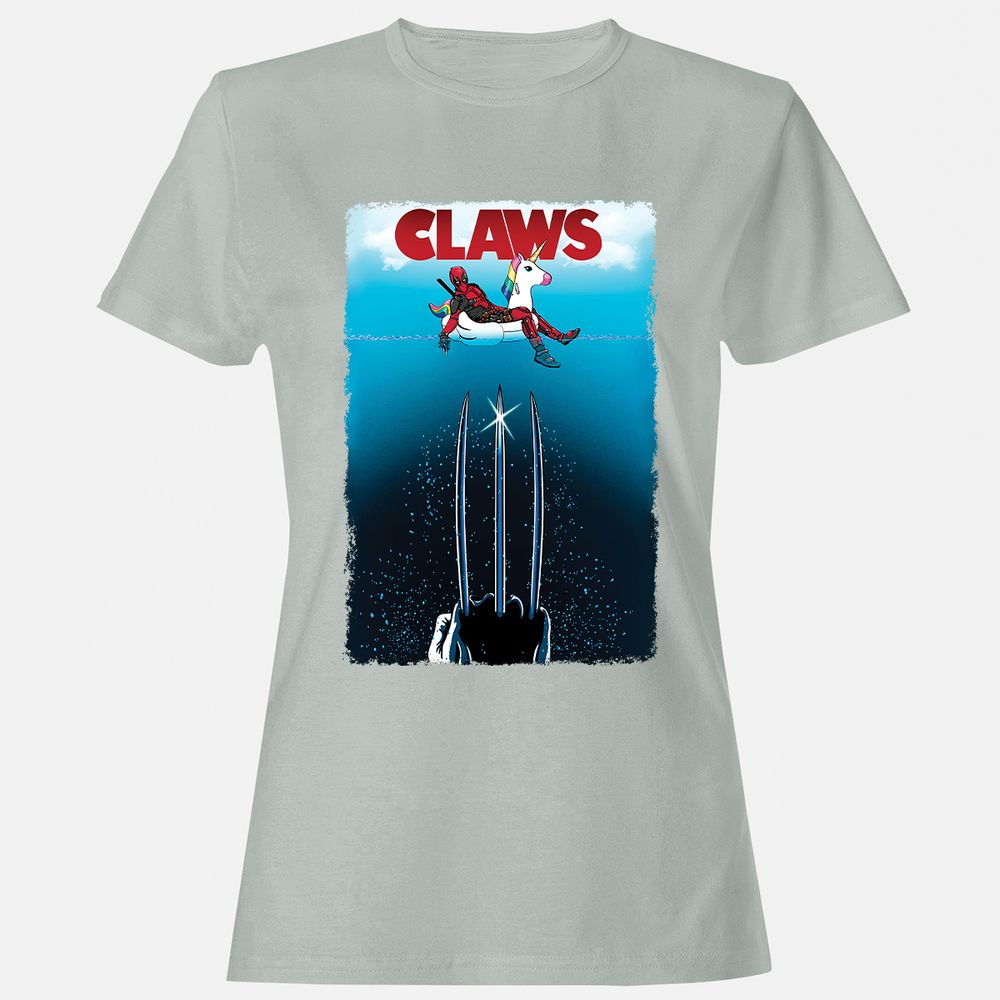 Women's T-Shirt - FHJXRL5W - Ash - 2