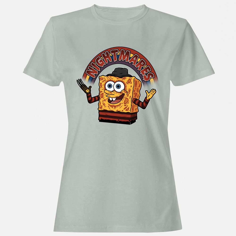 Women's T-Shirt - BDL7VBQP - Ash - 2