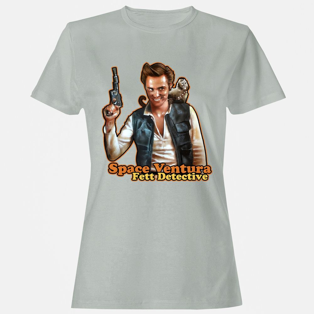 Women's T-Shirt - SH2VN9EF - Ash - 2