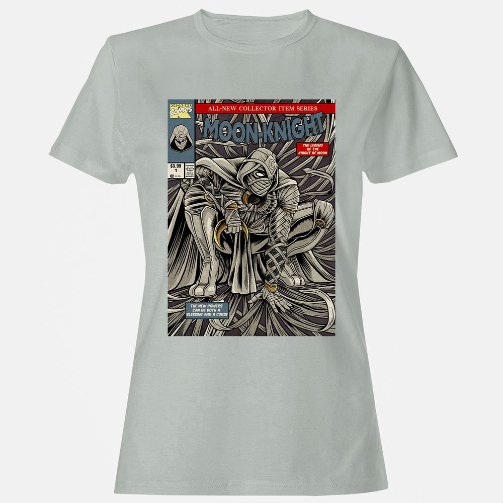 Women's T-Shirt - SZ8SGFY2 - Ash - 2