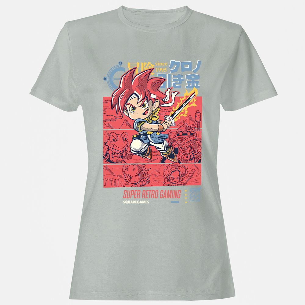 Women's T-Shirt - FZGM1QM3 - Ash - 2