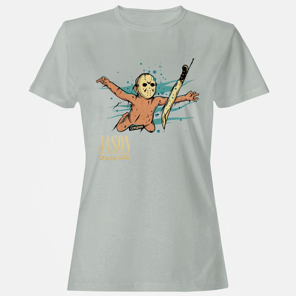 Women's T-Shirt - VAF4Z6JR - Ash - 2