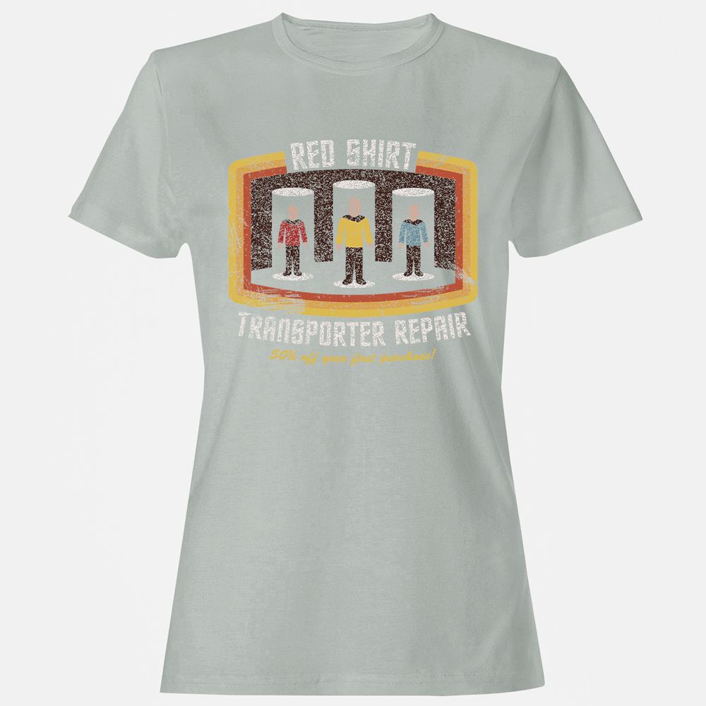 Women's T-Shirt - YLA7D5RA - Ash - 2