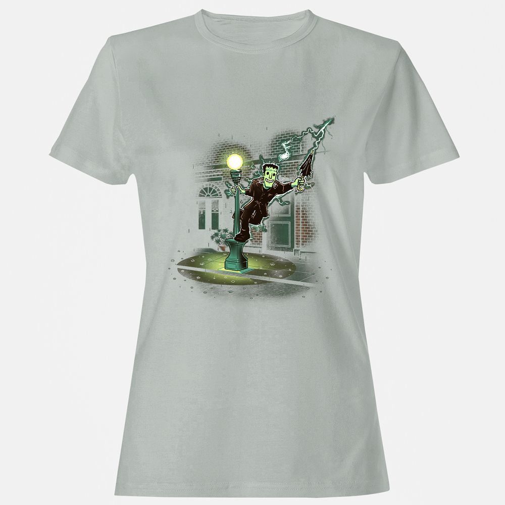 Women's T-Shirt - 29N4DFEF - Ash - 2